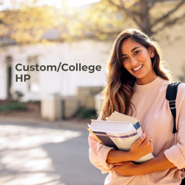 College/Custom HP Package with Brion (Adults and Teens Only )